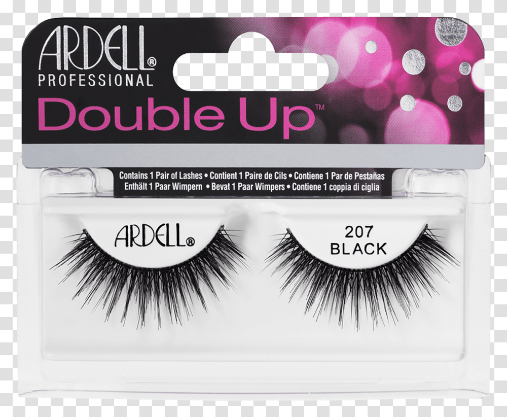 Ardell Double Up 207 Lashes Black Ardell 210 Double Up Lashes, Drawing, Sketch Transparent Png