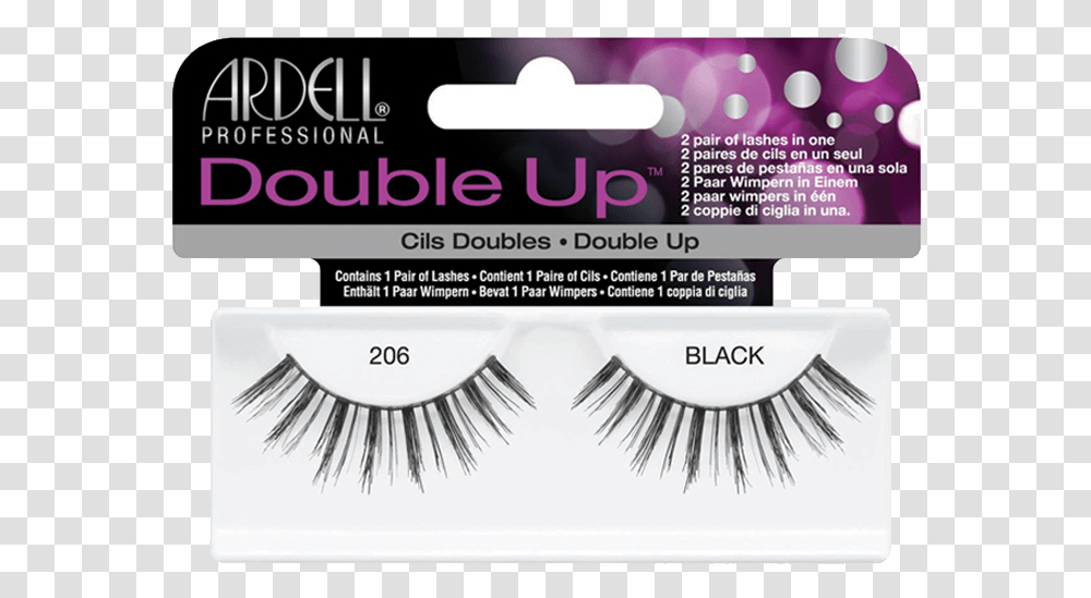 Ardell Double Up Lashes 203 Black, Paper, Flyer, Poster Transparent Png