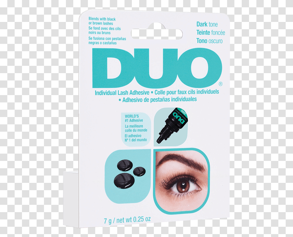 Ardell Duo Individual Lash Adhesive Dark Duo Lash Glue, Advertisement, Poster, Flyer, Paper Transparent Png