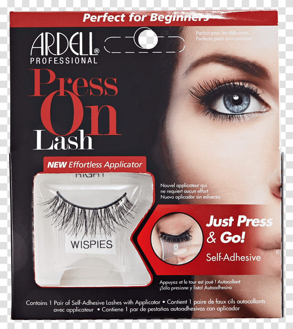 Ardell Press On Lash Wispies, Advertisement, Poster, Flyer, Paper Transparent Png