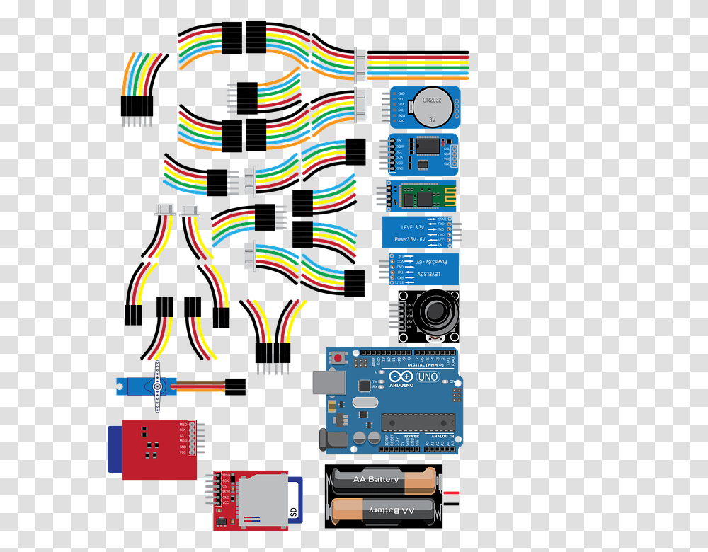 Arduino Arduino Uno Electronic Programming Graphic Design, Wiring, Lighting, Electronics Transparent Png