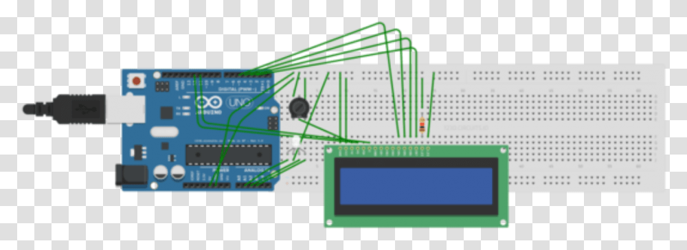 Arduino Clock Tinkercad, Electronics, Architecture, Building, Housing Transparent Png