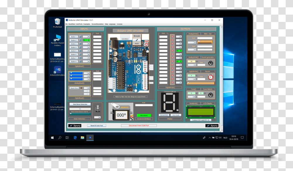 Arduino Simulator Arduino Simulator Mac, Computer, Electronics, Tablet Computer, Monitor Transparent Png