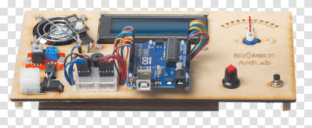 Arduino Uno Fan Controller Education Kit Arduino Uno Fan Controller, Wiring, Wristwatch, Electrical Device, Electronics Transparent Png