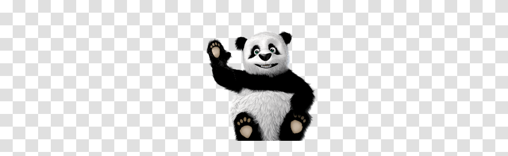 Are Na Panda Waving, Toy, Plush, Photography Transparent Png