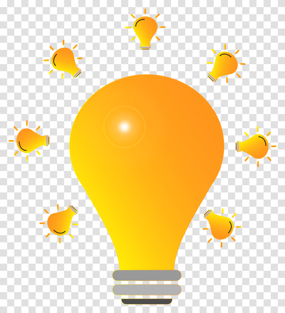Are You All Ideas And No Action Thrive Global, Light, Lightbulb, Lamp Transparent Png