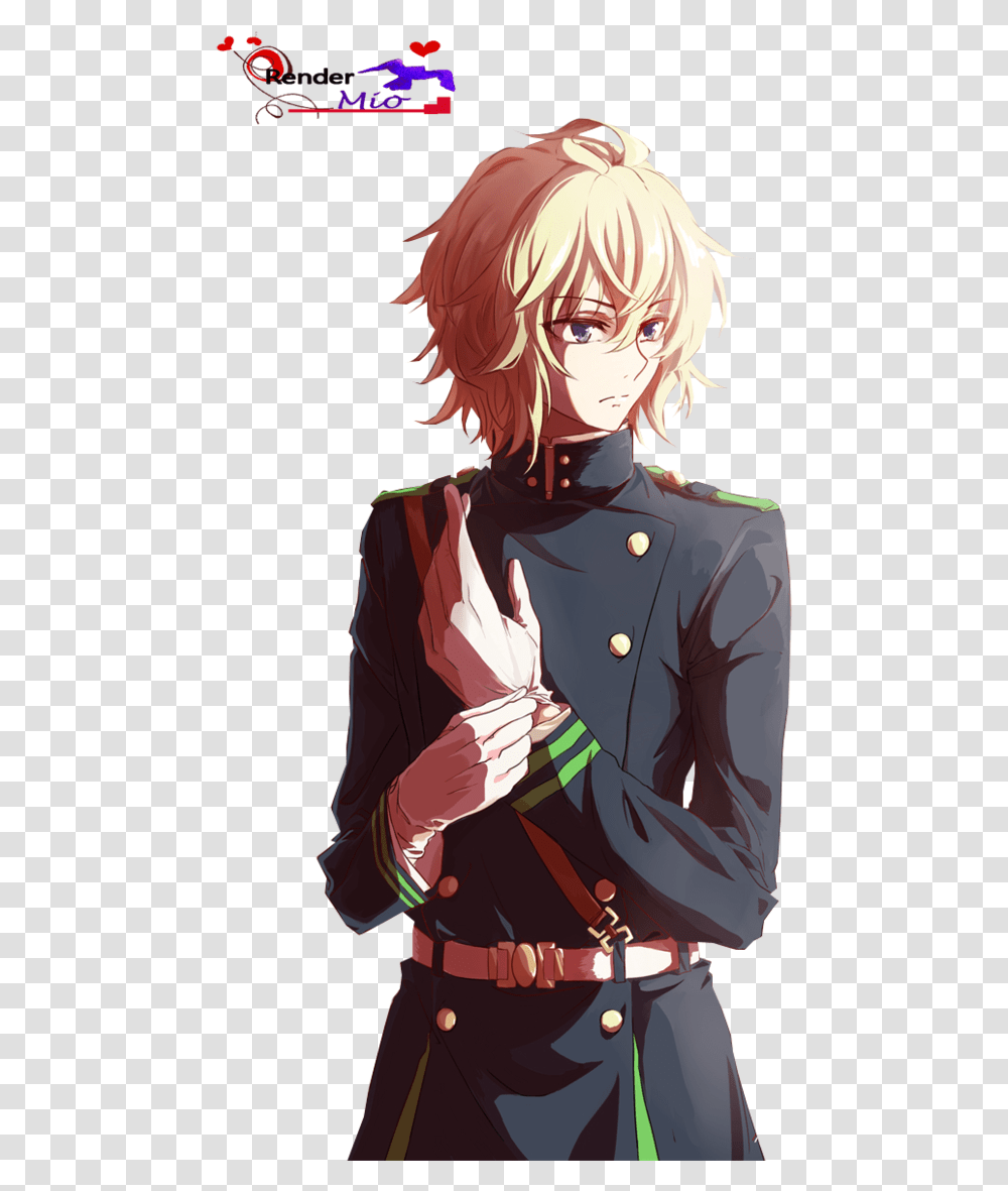 Are You An Anime Fan That Likes To See Owari No Seraph Mika, Manga, Comics, Book, Person Transparent Png