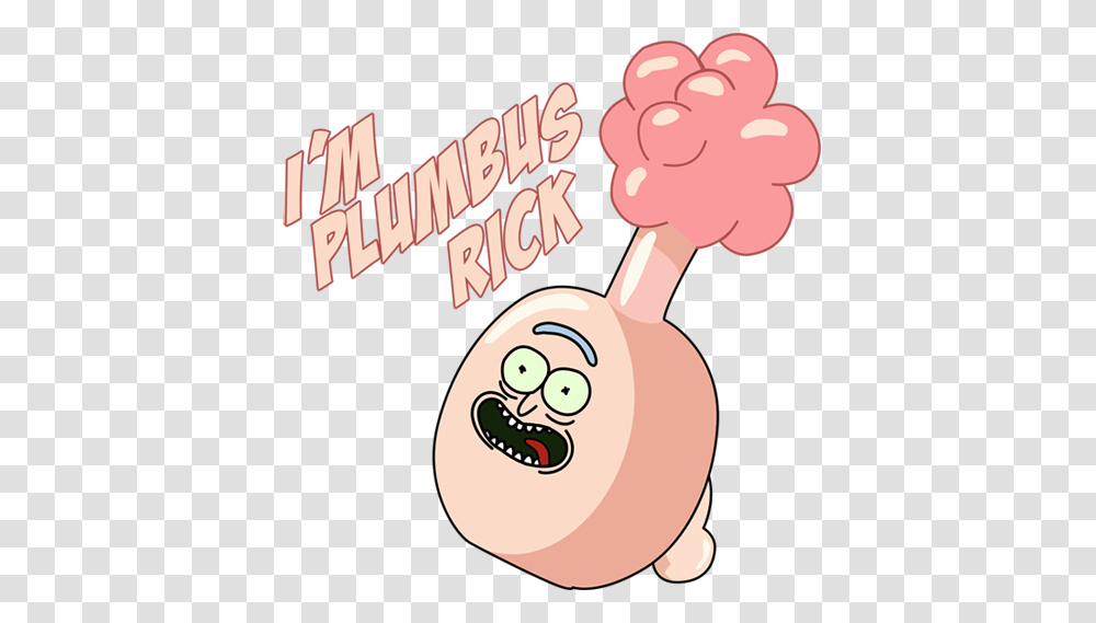 Are You Tired Of Pickle Rick How About Plumbus Rick, Poster, Advertisement, Rattle, Paper Transparent Png