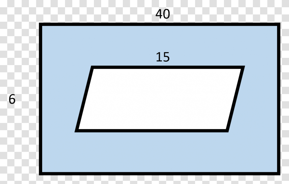 Area Of Shaded Region Rectangles, Business Card, Paper, White Board Transparent Png