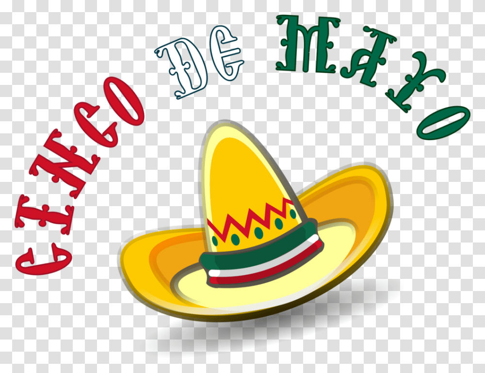 Areafoodyellow Cinco De Mayo, Apparel, Sombrero, Hat Transparent Png