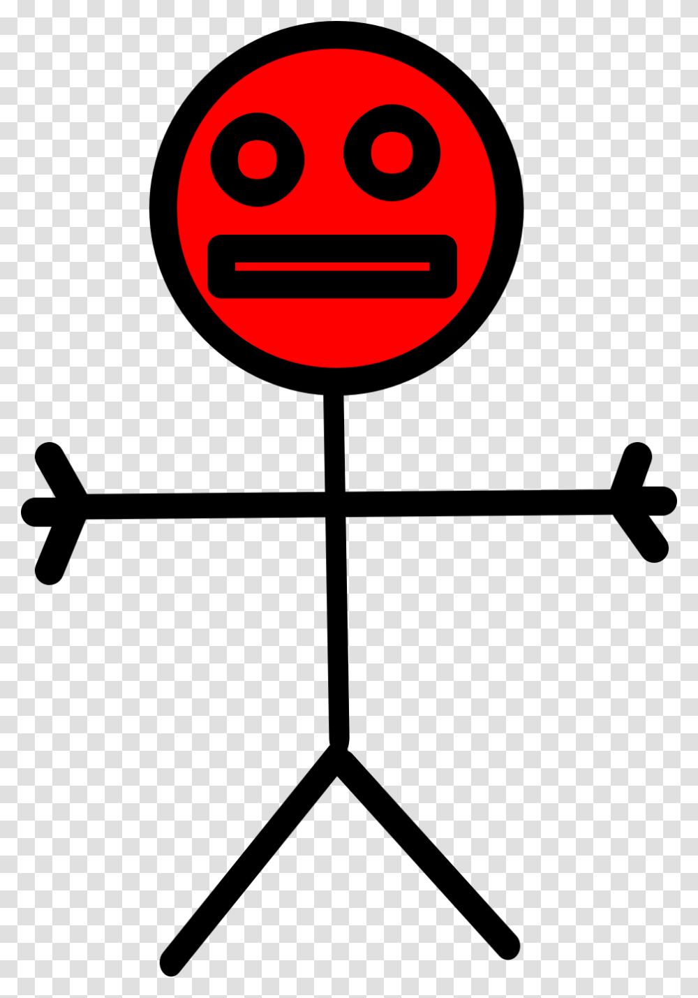 Arealinestick Figure Stokpoppetje, Pac Man, Sign, Label Transparent Png
