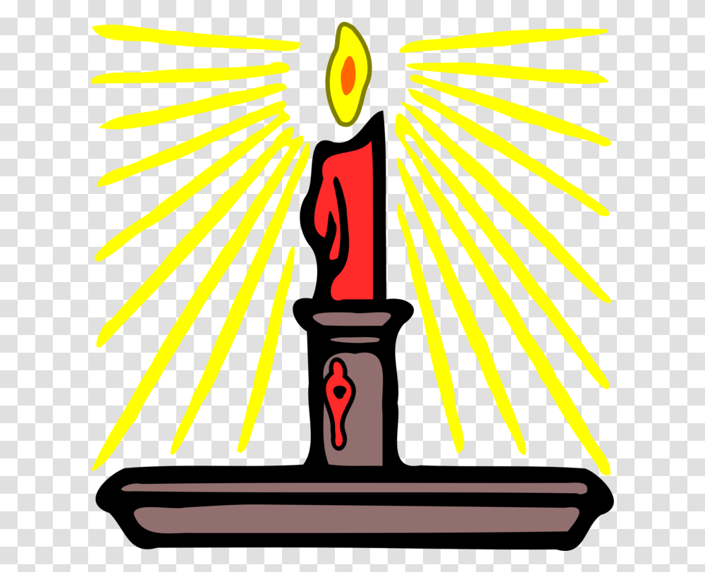 Areatextartwork Clipart Royalty Free Svg Candle Light With Rays Clipart, Symbol, Torch, Emblem Transparent Png