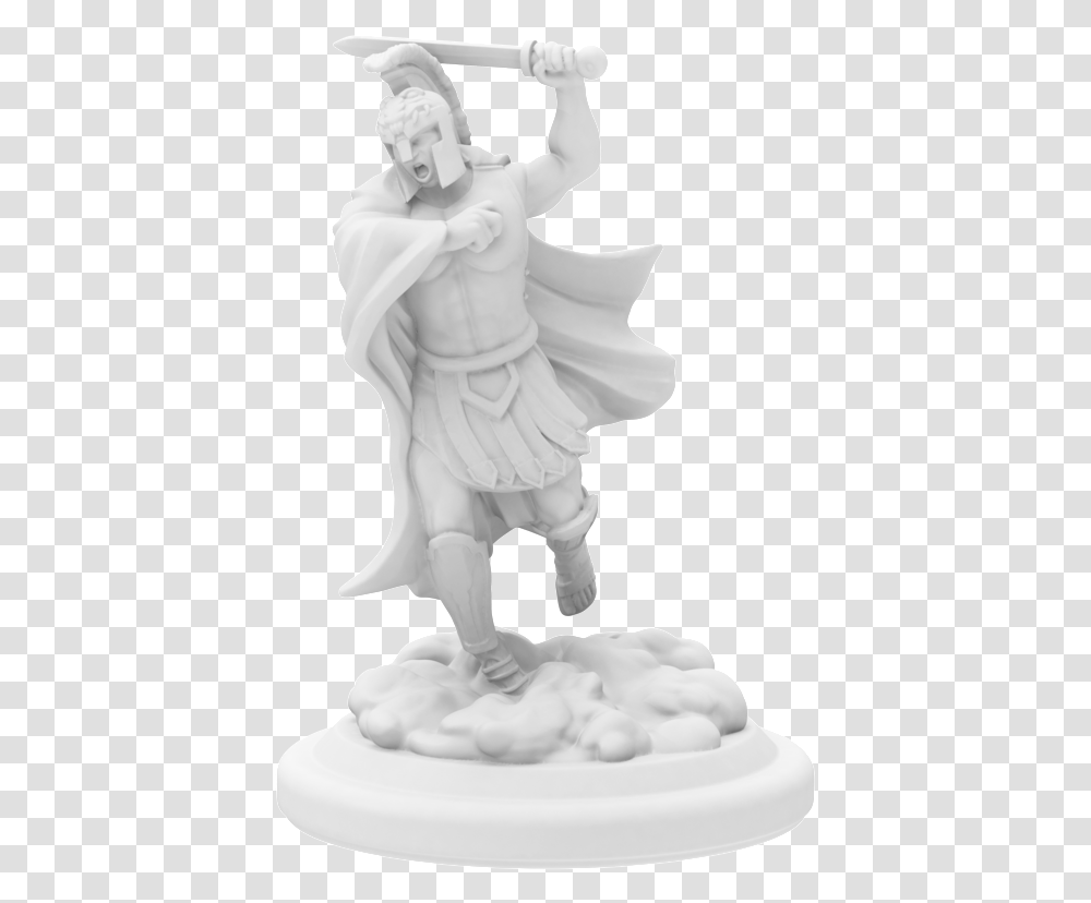 Ares Render Ares Statue, Figurine, Person, Human, Wedding Cake Transparent Png