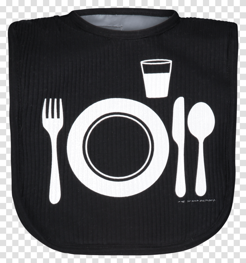 Argail Place Setting Bib Placemat, Cutlery, Fork, Clothing, Apparel Transparent Png