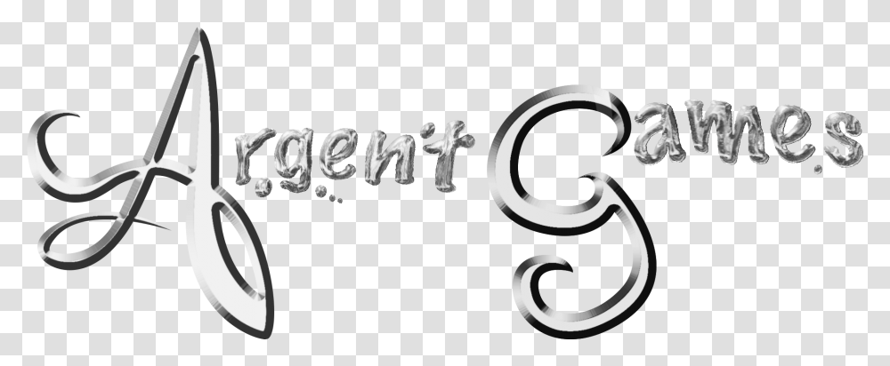 Argent Games Calligraphy, Alphabet, Scissors, Blade Transparent Png