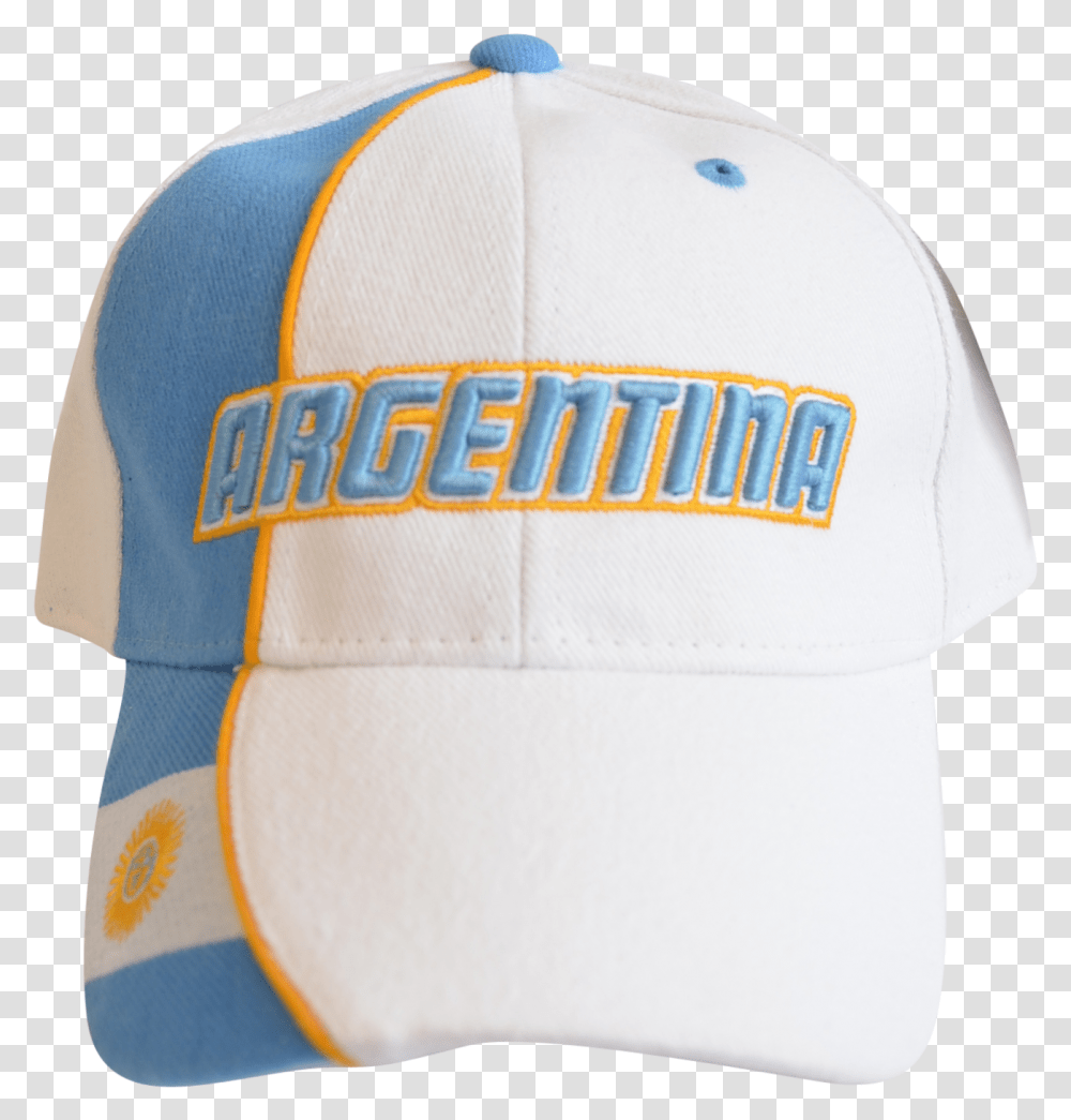 Argentina Cap White Blue Flag Baseball Cap, Clothing, Apparel, Hat Transparent Png