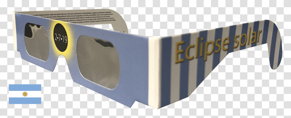 Argentina Flag Eclipse Glasses Plastic, File Binder, File Folder Transparent Png