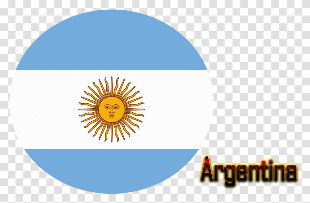 Argentina Flag Free Background Circle Transparent Png