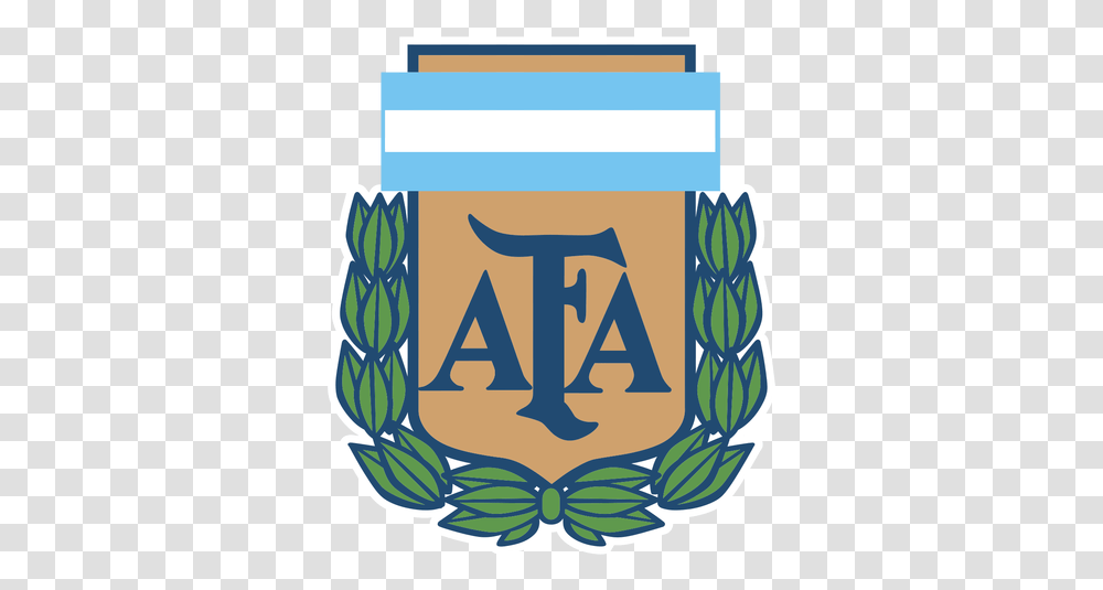 Argentina Football Team Logo Argentina Futbol, Symbol, Text, Label, Emblem Transparent Png