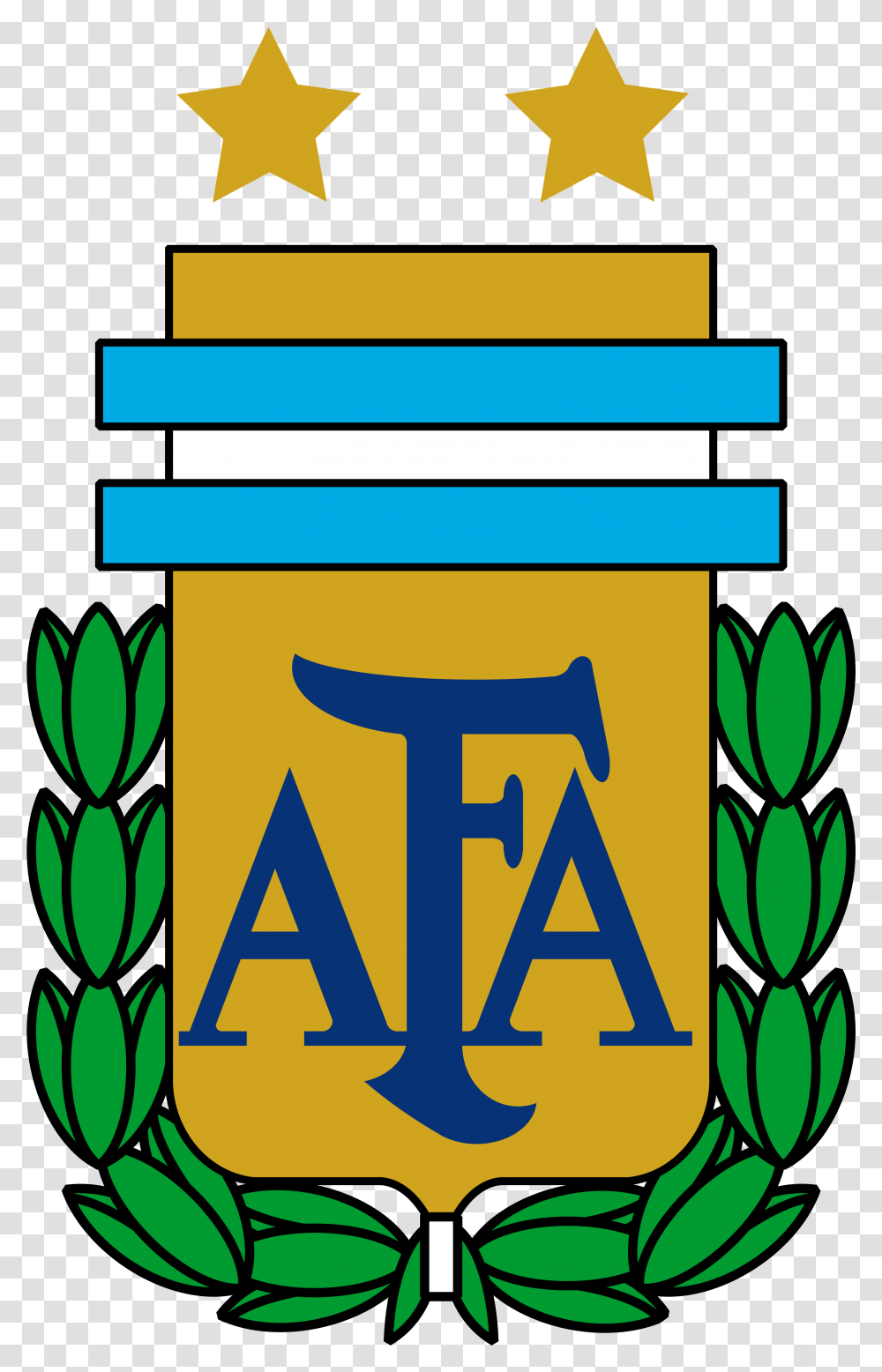Argentina National Football Team Argentina Football Team Logo, Label, Text, Graphics, Art Transparent Png