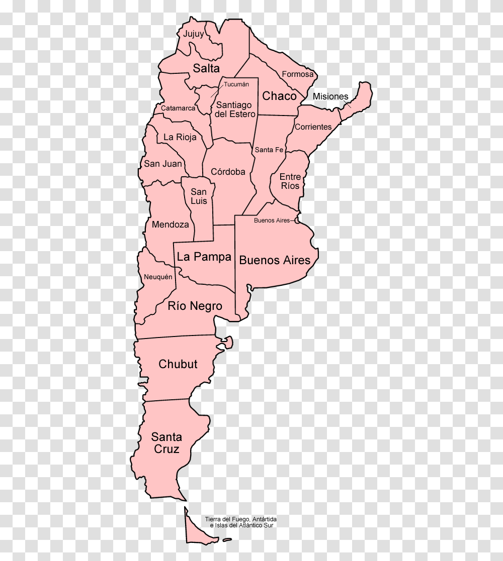 Argentina Provinces Spanish Blank Map Of Argentina Provinces, Diagram, Atlas, Plot, Person Transparent Png
