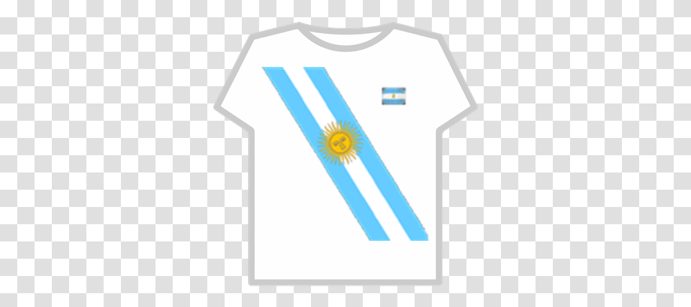 Argentina Sash And Flag Pin Roblox Roblox T Shirt Scar, Clothing, Apparel, T-Shirt, Text Transparent Png