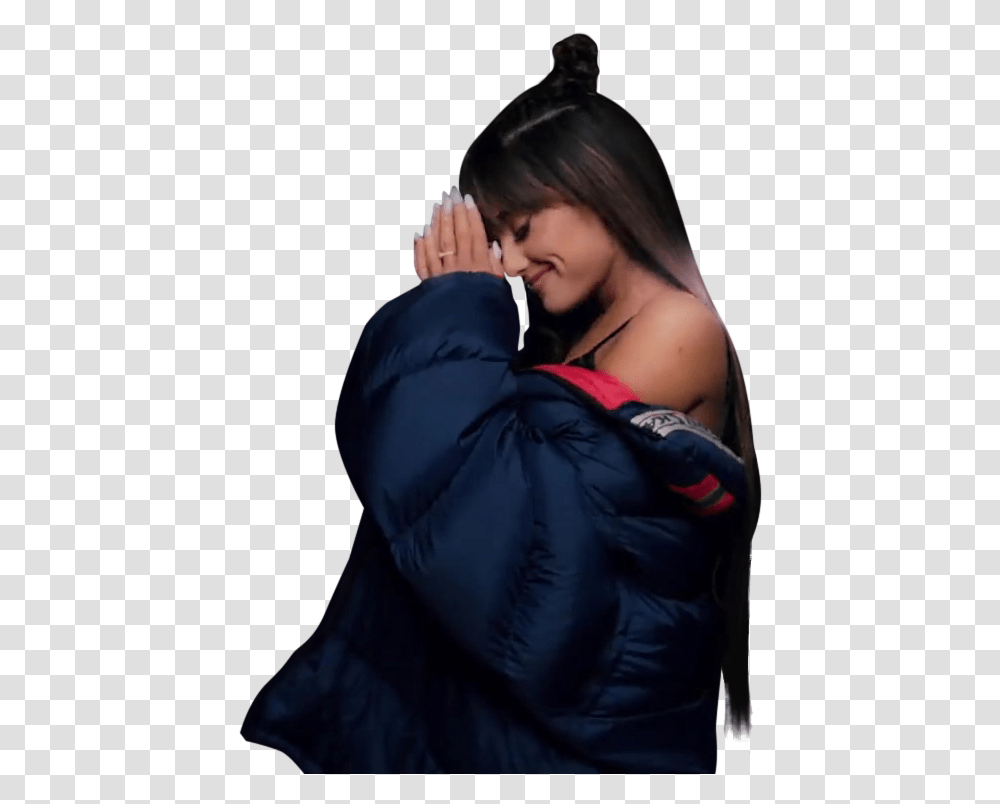 Ariana Everyday 1 Shared By Ponytail Bich Ariana Grande Everyday, Hug, Person, Human, Leisure Activities Transparent Png