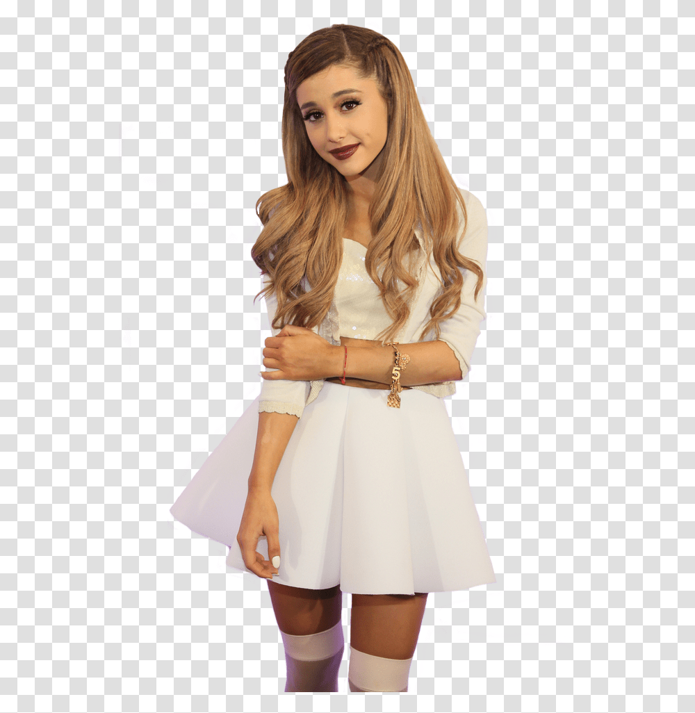 Ariana Grande 2 By Uhcole Ariana Grande Cute Outfit, Person, Female, Sleeve Transparent Png