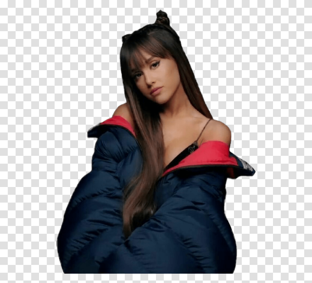 Ariana Grande Ariana Grande, Person, Female, Coat Transparent Png