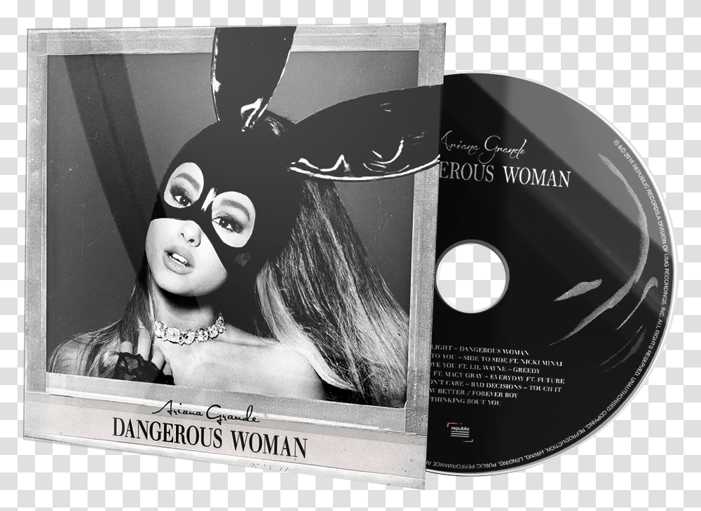 Ariana Grande Ariana Grande Dangerous Woman Target, Disk, Person, Human, Dvd Transparent Png