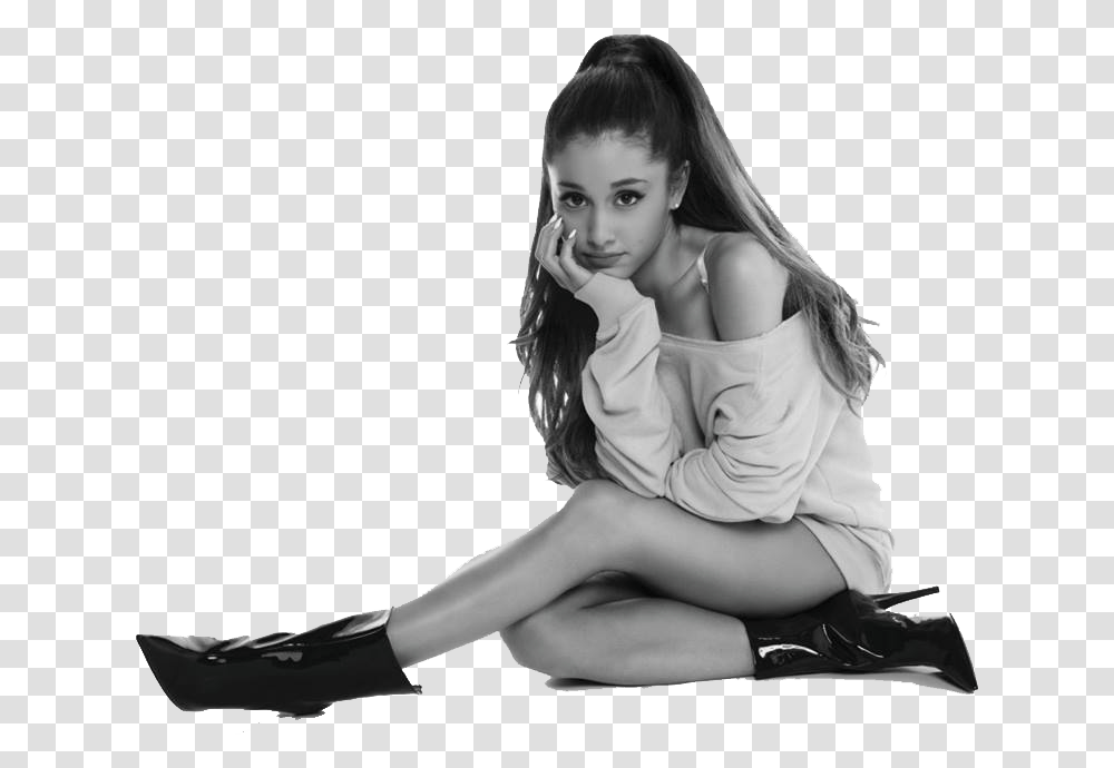 Ariana Grande, Person, Sitting, Female Transparent Png