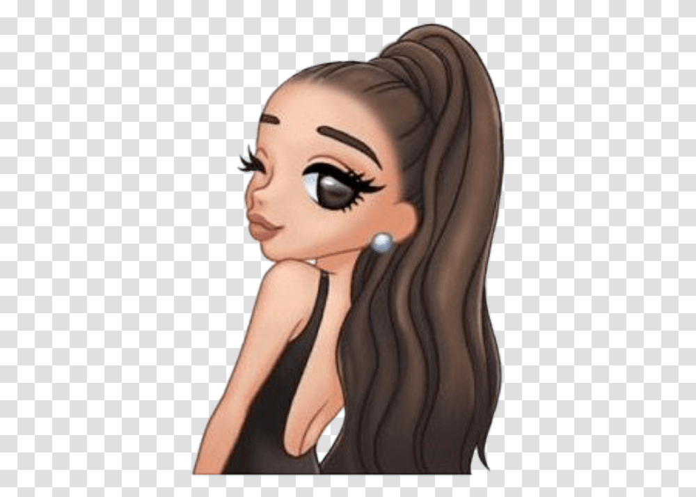 Ariana Grande Emojis, Person, Figurine, Cushion, Pillow Transparent Png