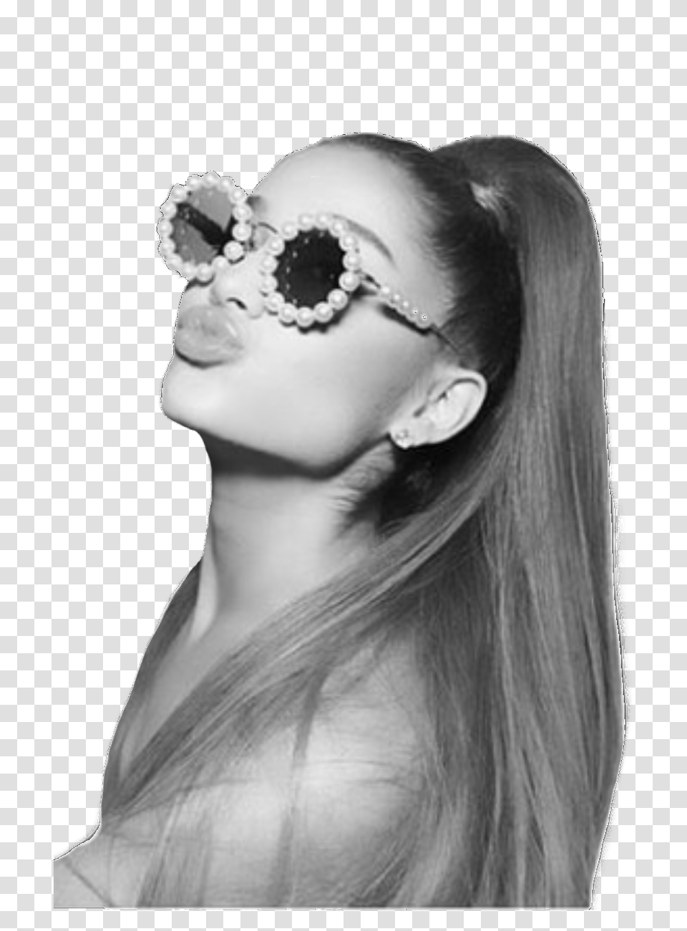 Ariana Grande Headband Pearl, Face, Person, Female, Smile Transparent Png