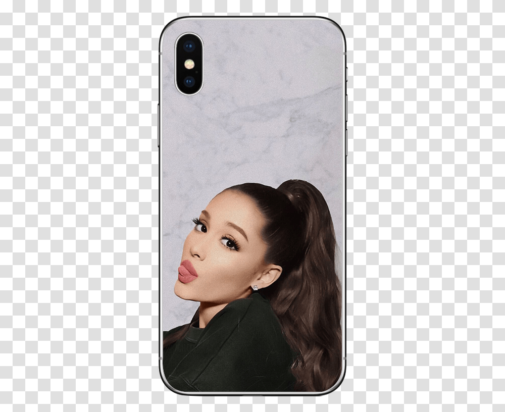 Ariana Grande Iphone Case Ariana Grande Capa Para Huawei P Smart 2019, Face, Person, Hair, Head Transparent Png