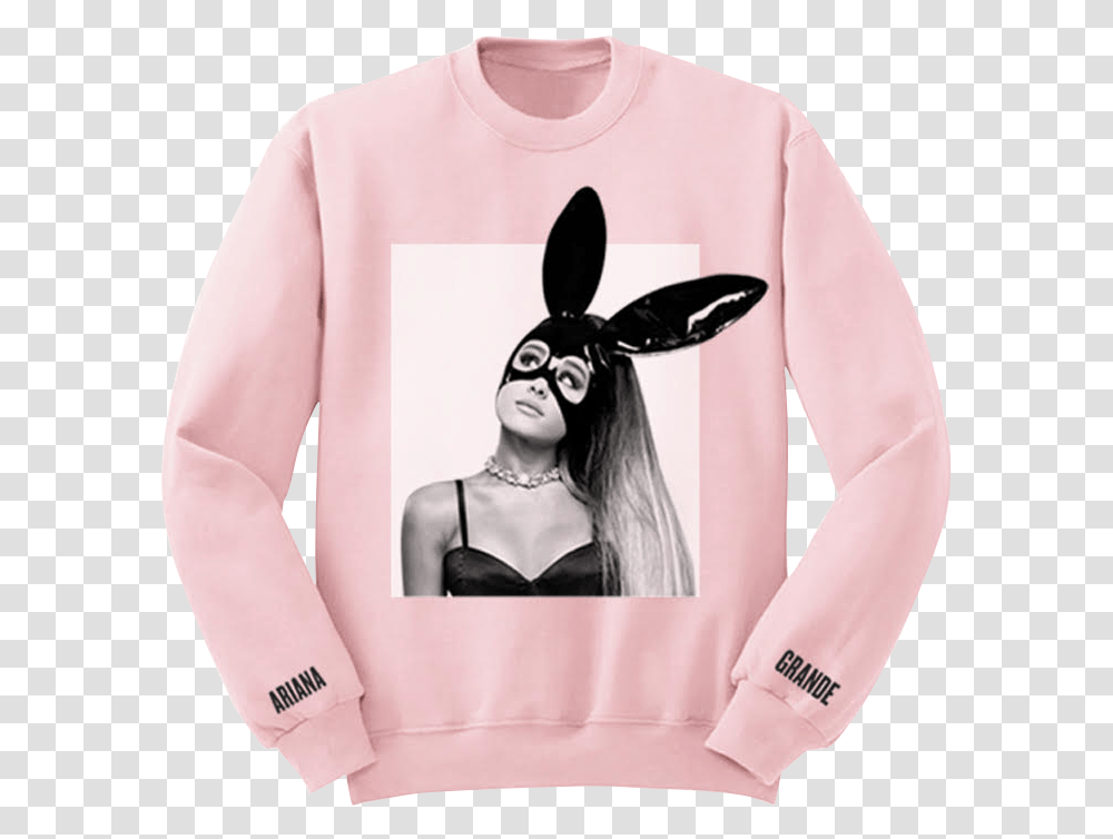 Ariana Grande Merchandise Dangerous Woman, Sleeve, Long Sleeve, Sweatshirt Transparent Png