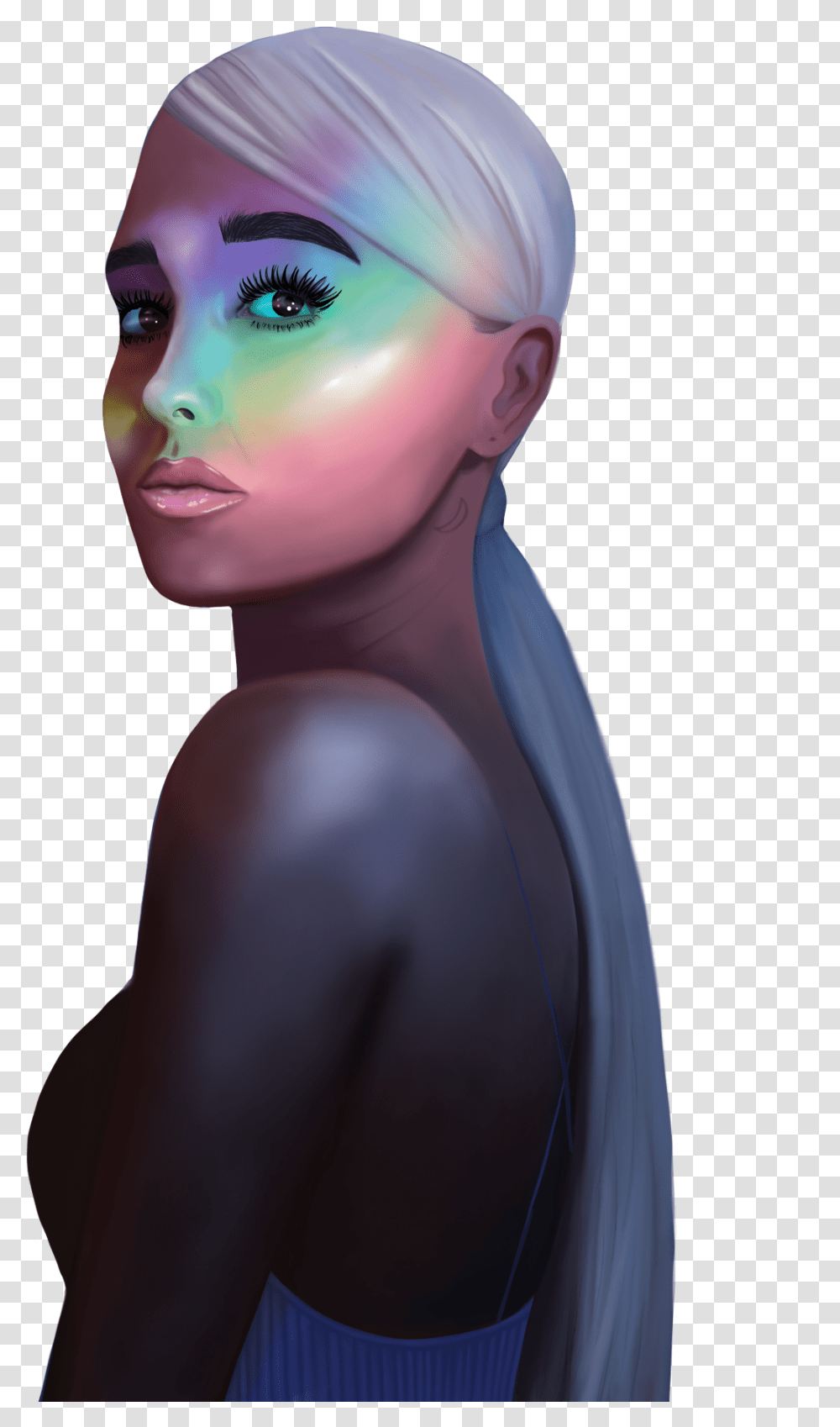 Ariana Grande No Tears 2 Cartoon, Doll, Toy, Face, Person Transparent Png