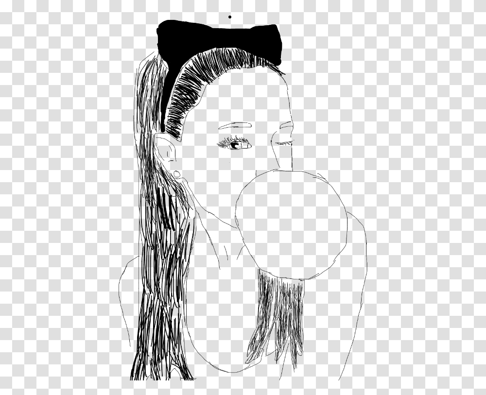 Ariana Grande Outline Pls Rate And U Can Request One Sketch, Astronomy, Outer Space, Universe, Outdoors Transparent Png