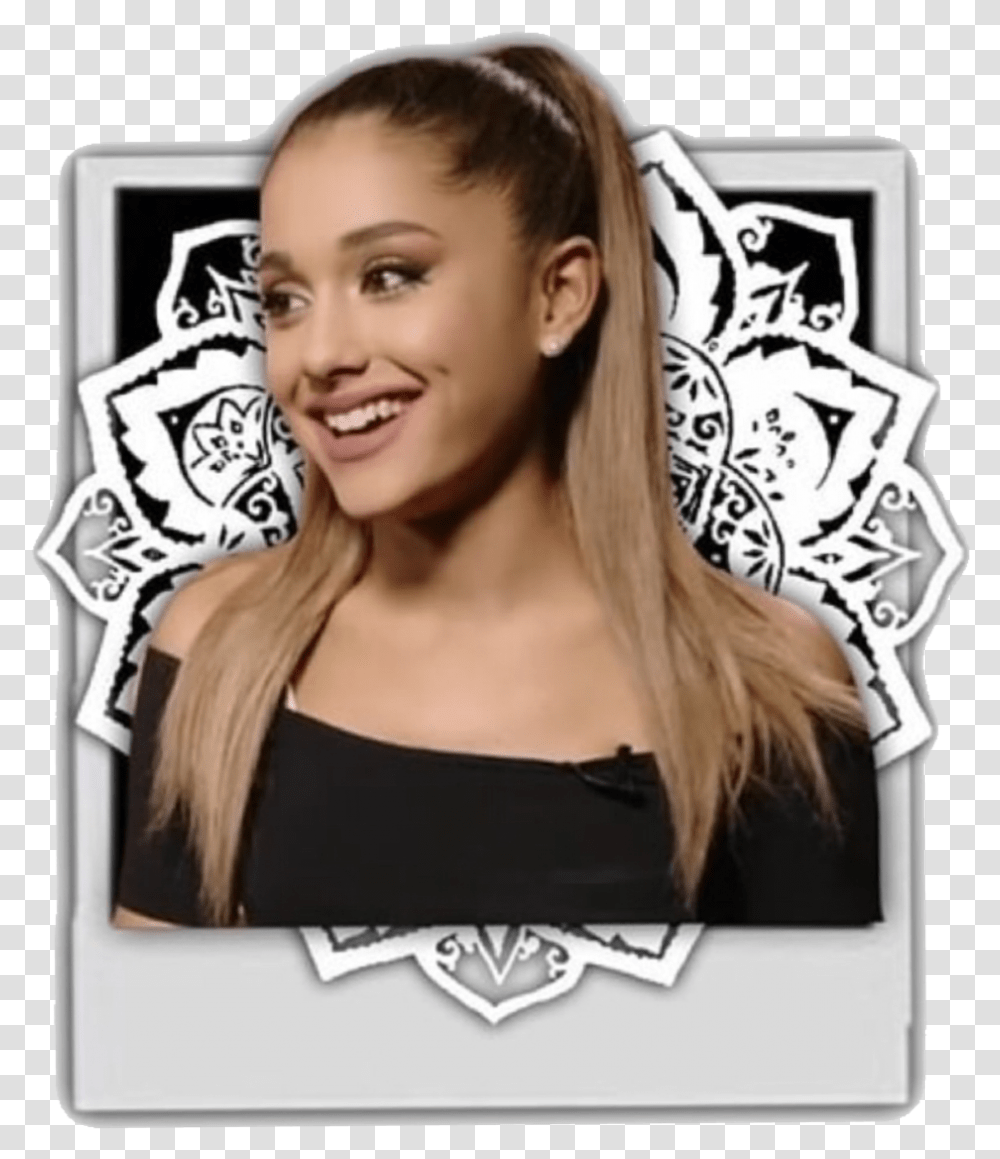 Ariana Grande Tumblr Cute Girl Black Outfit Blond, Person, Blonde, Woman, Teen Transparent Png