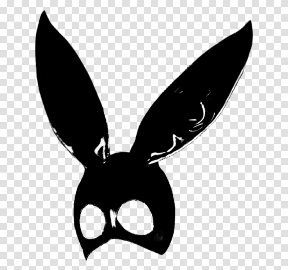 Arianagrande Rabbit Ear Bunny Ariana Grande Dangerous Woman Ears, Sport, Sports, Team Sport, Baseball Transparent Png