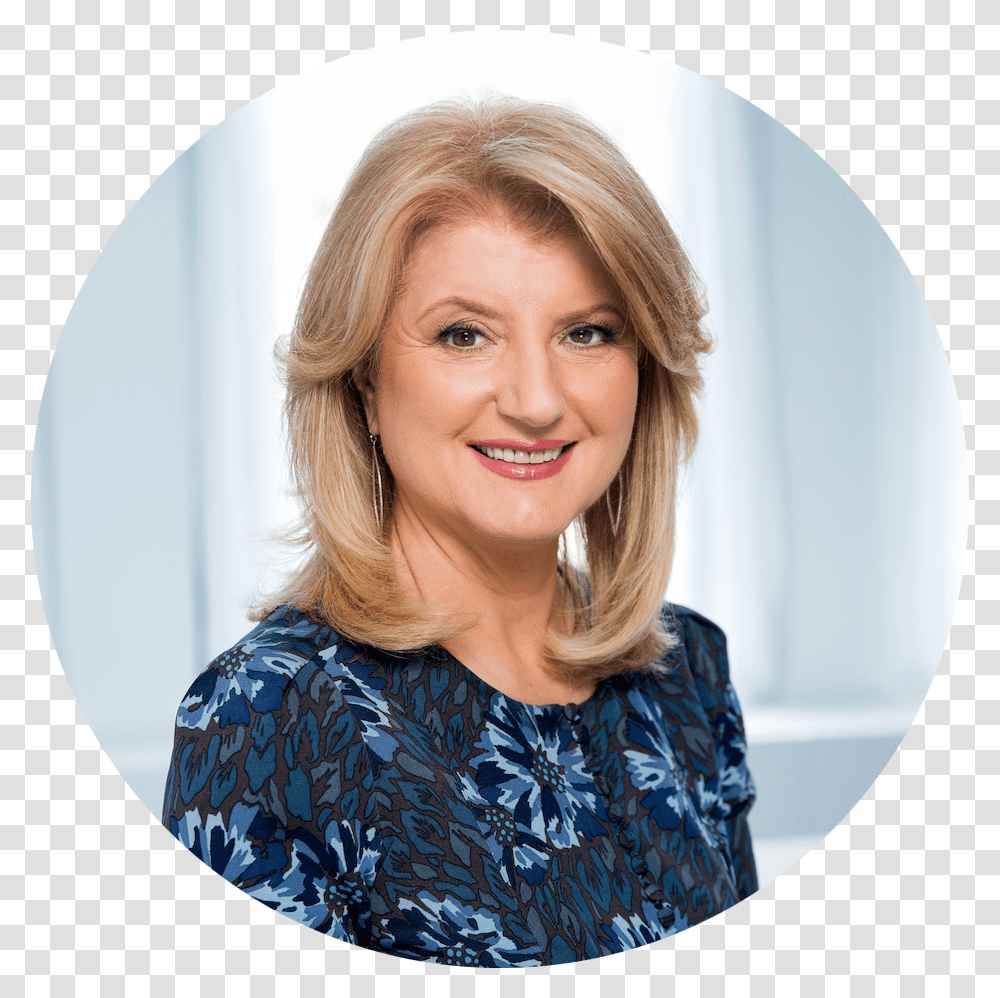 Arianna Arianna Huffington Mindfulness At Work, Female, Person, Sleeve Transparent Png