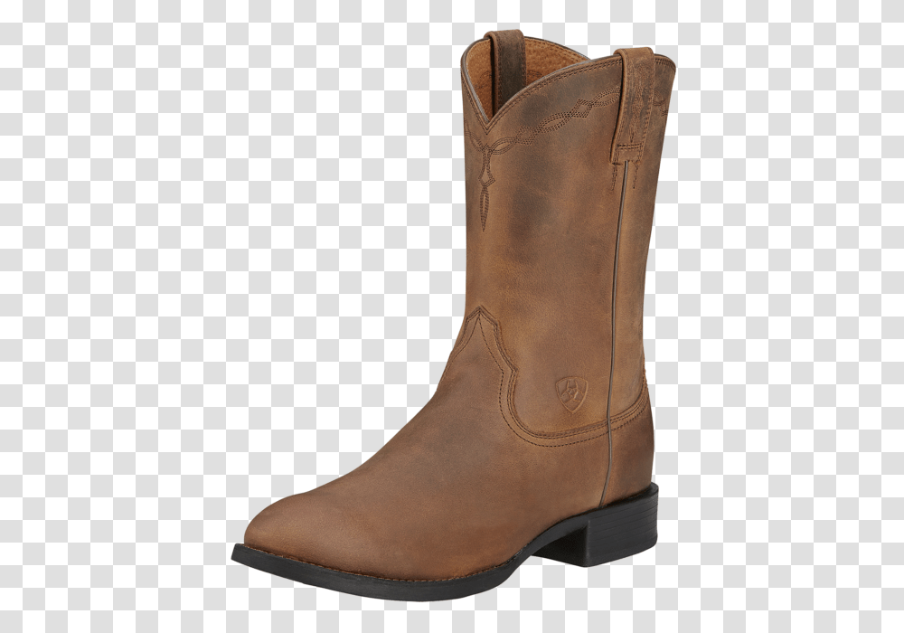 Ariat Western Boots Mens Cowboy Heritage Roper D Brown, Apparel, Footwear, Cowboy Boot Transparent Png