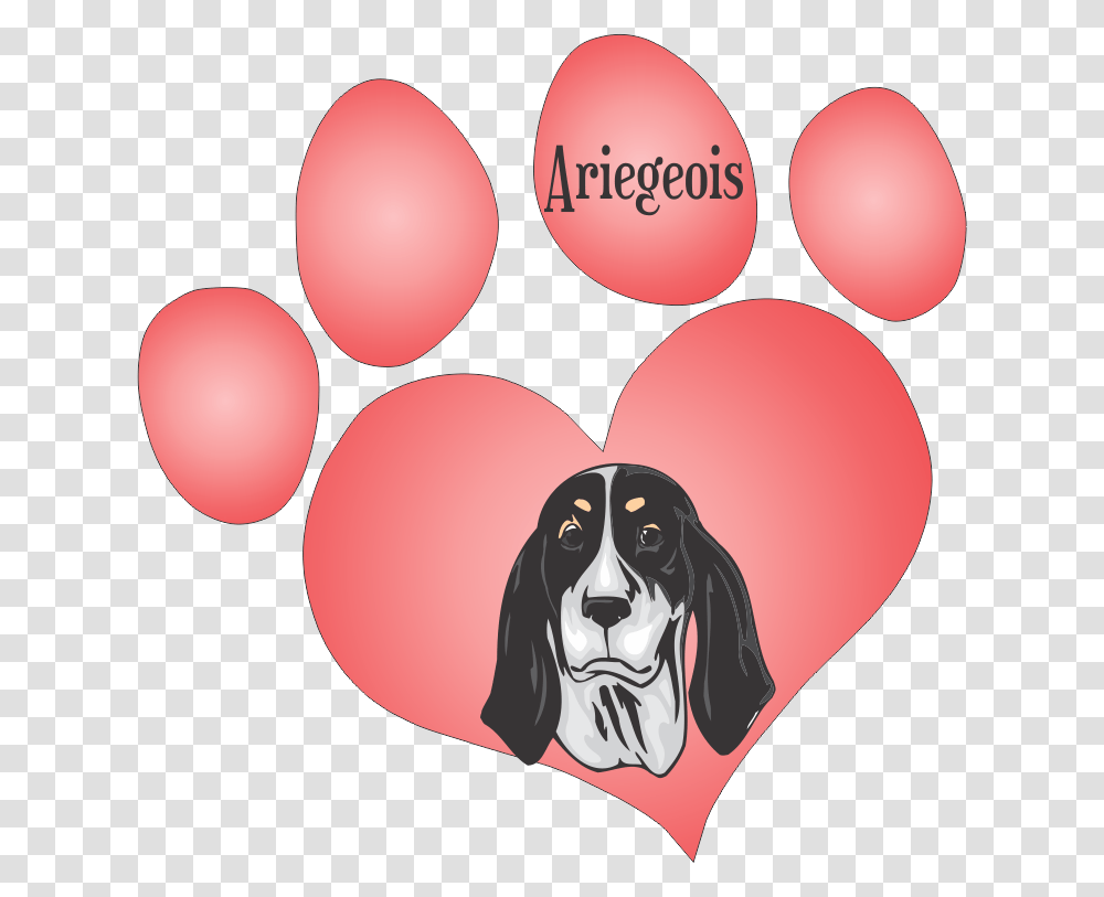 Ariegeois Dog Decal Paw, Ball, Balloon, Animal, Pet Transparent Png