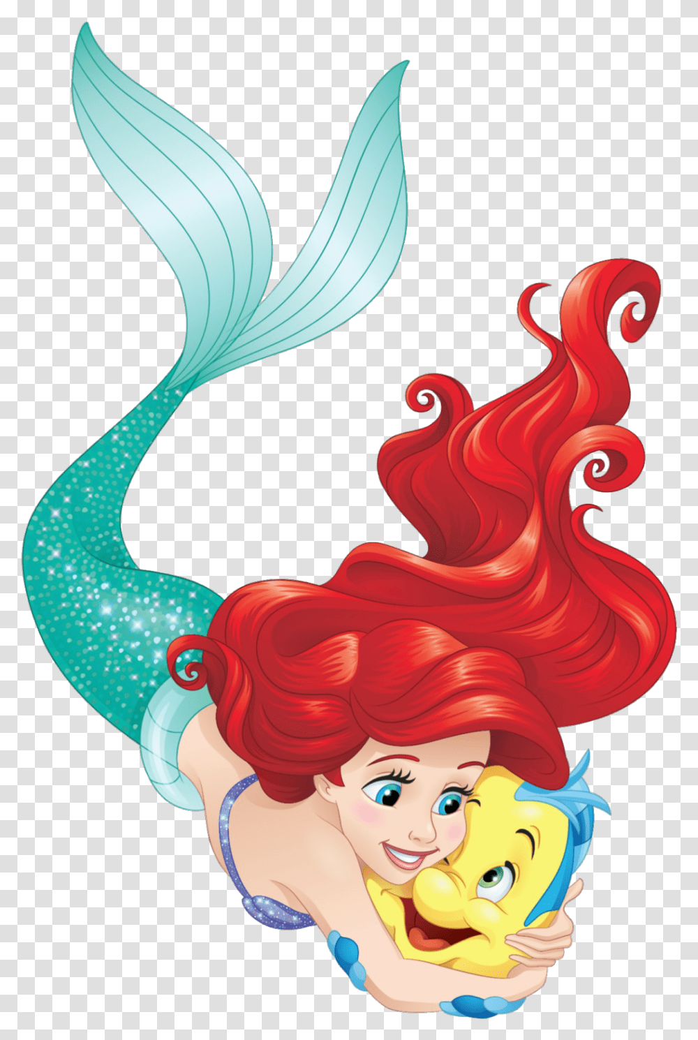 Ariel And Flounder, Crowd, Person Transparent Png