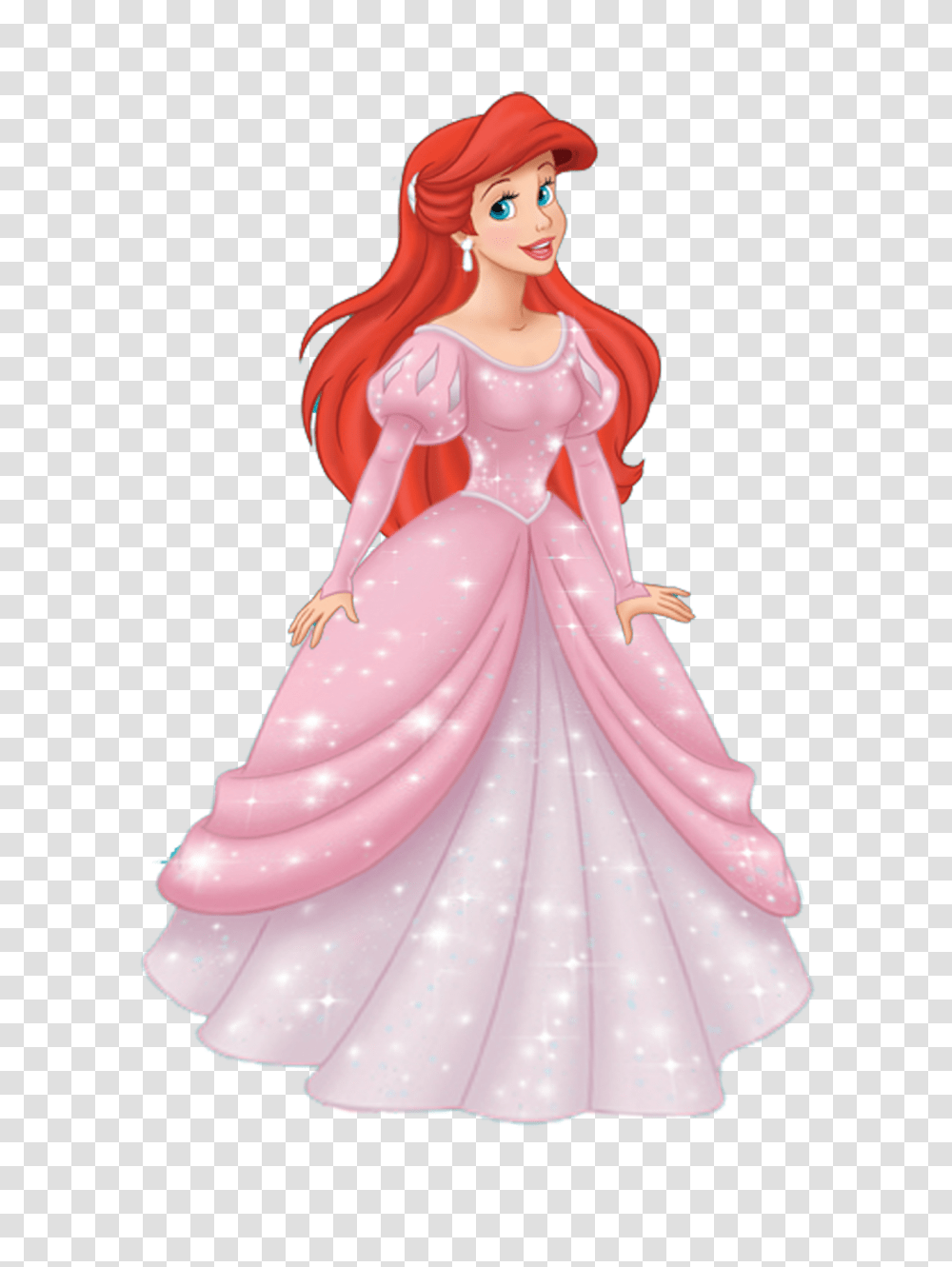 Ariel, Character, Barbie, Figurine, Doll Transparent Png