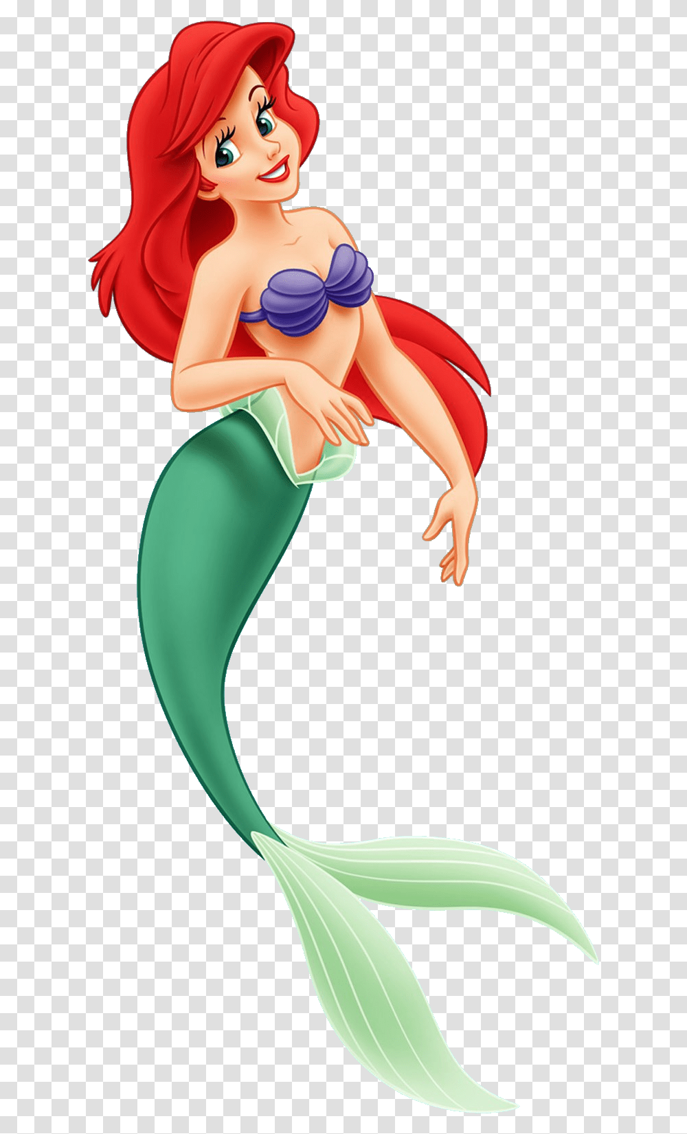 Ariel, Character, Costume, Person, Face Transparent Png