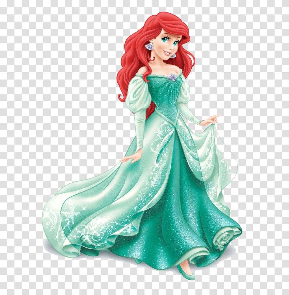 Ariel, Character, Doll, Toy, Figurine Transparent Png