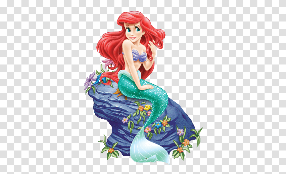 Ariel, Character, Figurine, Person Transparent Png