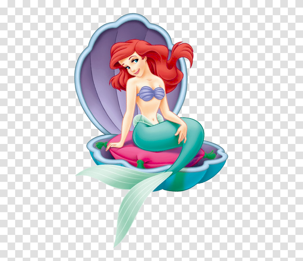 Ariel, Character, Figurine, Person Transparent Png