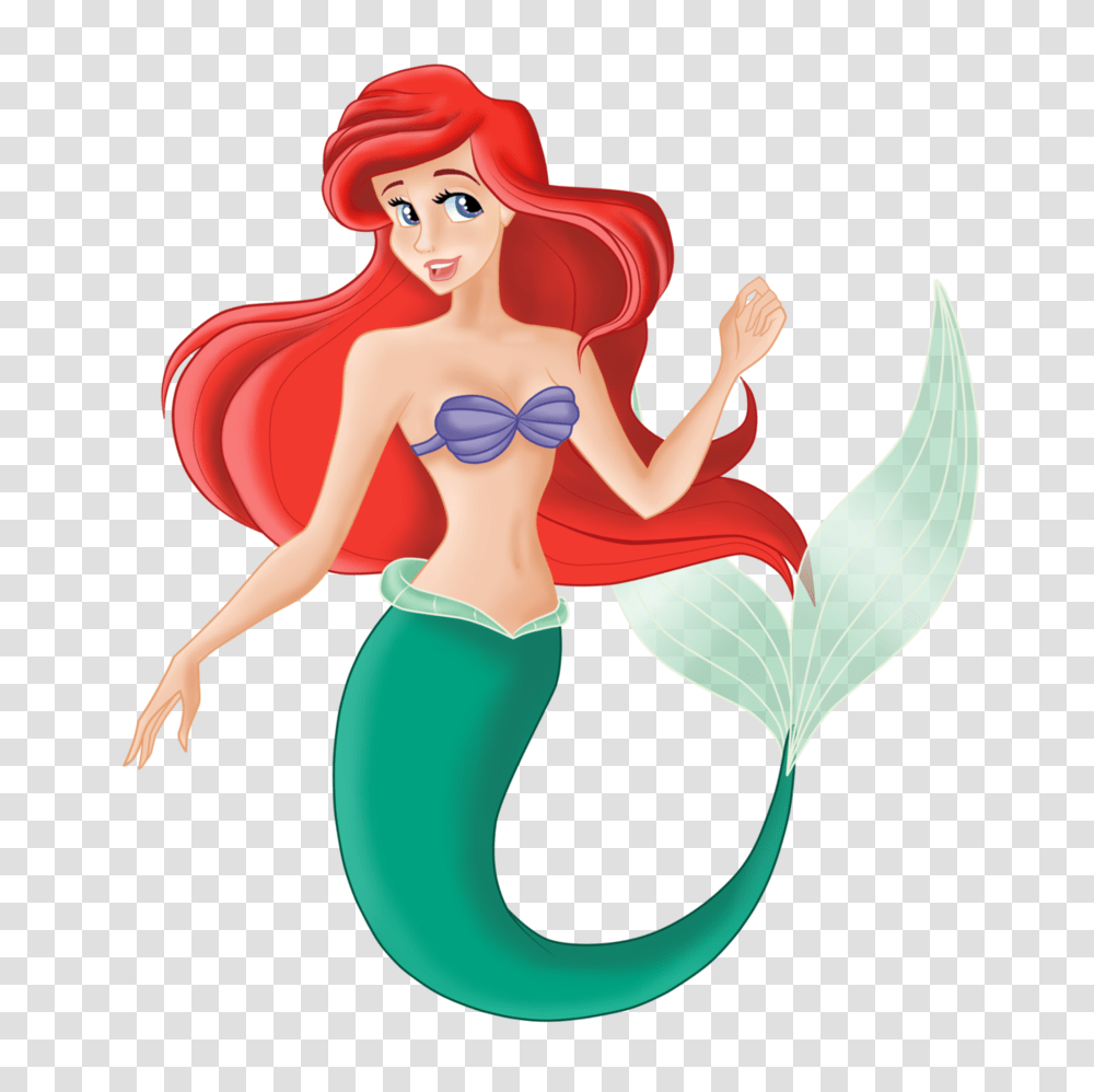 Ariel, Character, Person, Female Transparent Png