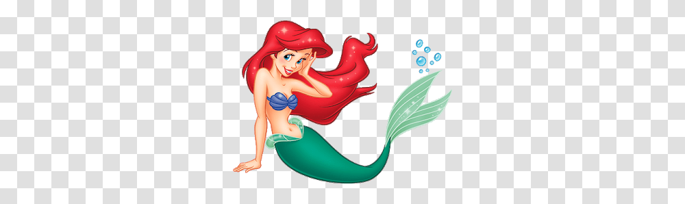 Ariel, Character, Sea Life, Animal, Food Transparent Png